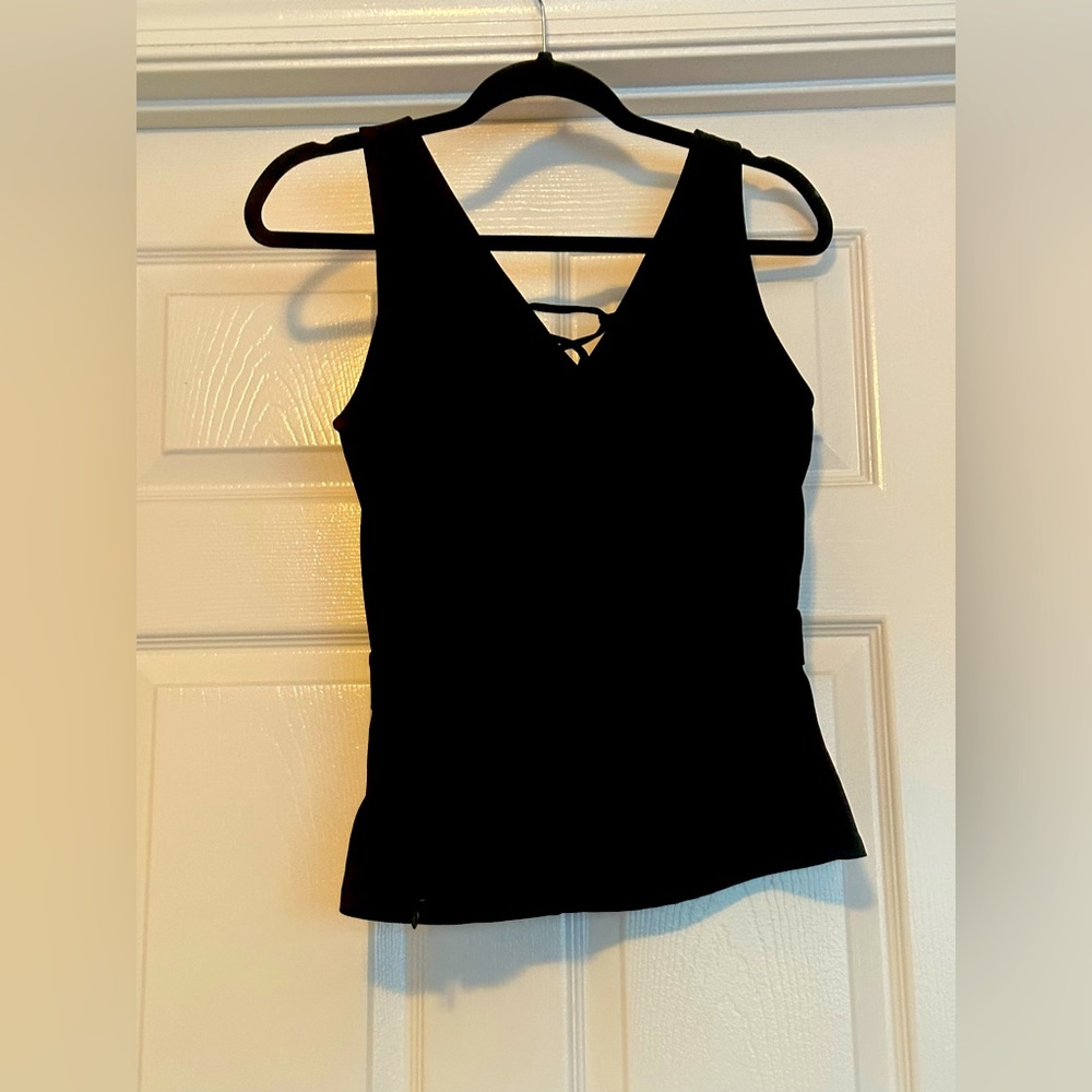 Black dress top